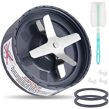 7 piezas de repuesto para batidora, extractor de licuadora, hoja cruzada compatible con Nutribullet 600 W y Pro 900 W