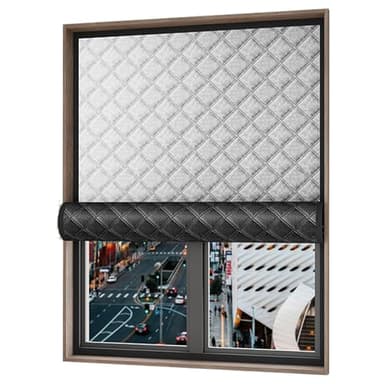 siduytin Dile adiós al Ruido Ambiental con Cortinas insonorizadas de Tela Gruesa y Resistente para Carreteras, 120 * 180cm