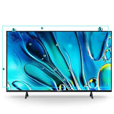 Protector De Pantalla Para 55" TV Que Bloquea La Luz Azul, Película Mate Antirreflejos Y Filtro Antirreflejos Para Tvs 4K, Película Resistente A Arañazos Y Al Polvo,55in 1221 * 689mm