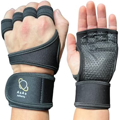 AsAs infinity Guantes Crossfit musculación (L)