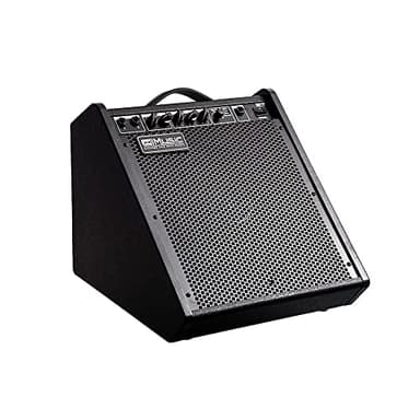 Coolmusic 100W Bluetooth Amplificador de Monitor Personal Amplificador de Tambor eléctrico Altavoz, Teclado y Altavoz de Guitarra acústica