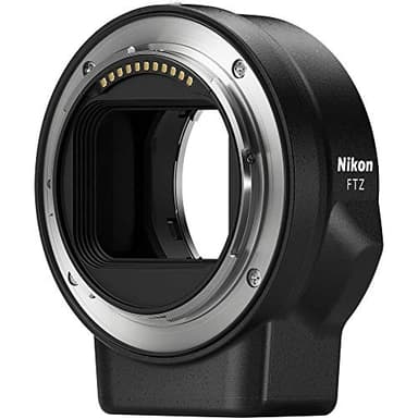 Nikon FTZ Adaptador para Objetivo Fotográfico - Cable para Cámara (Z, F, Negro, Compatible con Z6 Z7)
