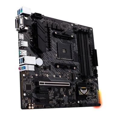 ASUS TUF Gaming A520M-PLUS WiFi - Placa Base de Gaming Micro-ATX AMD B550 Ryzen AM4, M.2, Wi-Fi 802.11ac, SATA 6 Gbps, USB 3.2 Gen. 1, SATA 6 Gbps y Conectores Aura direccionables de 2 Gen
