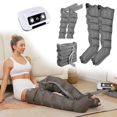 Presoterapia Profesional Para Casa Completo, Presoterapia Piernas Y Abdomen, Maquina Presoterapia Masaje Piernas 6 Cámaras (6 cavities 2 legs+waist+2 arms)
