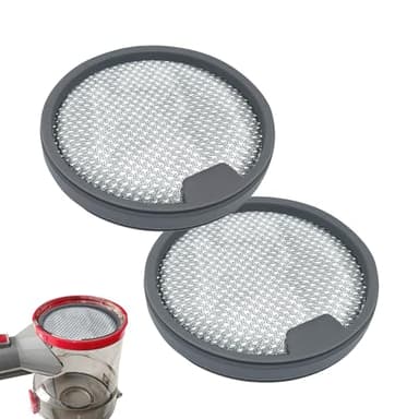RUCUDIM HEPA Prefiltro 2 unidades HEPA Filtros para Aspiradora Dreame T10 T20 T30 para Xiaomi G9 G10 Aspiradora, Lavable, Accesorio de Aspiradora, Reutilizable