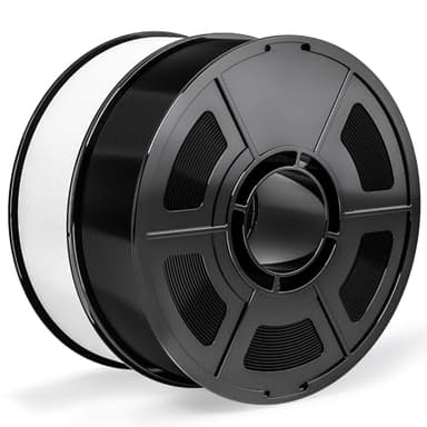 IEMAI ASA Filament 1.75mm 2Kg, Blanco/Negro ASA Filament para Impresora 3D, Resistente al sol y a la Intemperie y a altas Temperaturas, Precisión Dimensional +/-0,02 mm