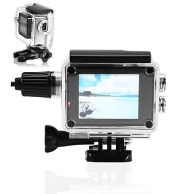 Estuche Impermeable Para Cámara Deportiva, Estuche Impermeable De Repuesto, Accesorios De Carcasa Protectora Con Cable De Carga, Carcasa De Buceo Subacuático Para Cámara SJCAM SJ4000/SJ7000