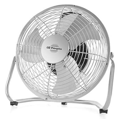 Orbegozo PW 1321 - Ventilador industrial Power Fan, inclinación regulable, 3 velocidades de ventilación, sistema antivuelco, asa de transporte, 50 W