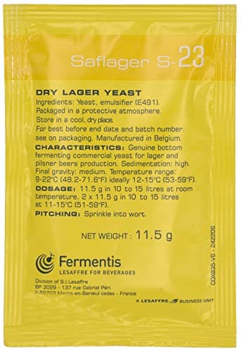 Levadura de cerveza Fermentis US-05 W 34/70 S-33 S-23 fermentada superior fermentada inferior (S-23)