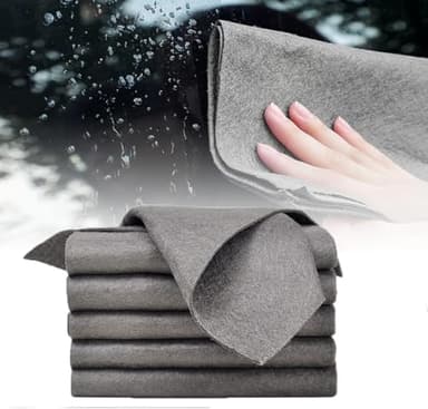 Paños Limpieza Mágicos Espesa, 2026 Bayetas Microfibra para Cristales Sin Pelusa, 30*40CM Iimpieza Vidrio Reutilizables, Súper Suaves,Sin Rayas, Lavable Hogar, Cocina, Coches, Ventanas (5 PCS)