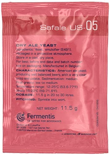 Levadura de cerveza Fermentis US-05 W 34/70 S-33 S-23 fermentada superior fermentada inferior (US-05)