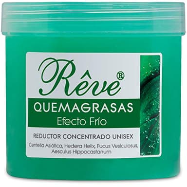 REVE Quemagrasas Efecto Frío - Gel de crema reafirmante adelgazante anticelulítica potente reductora de abdomen, caderas y glúteos para hombre y mujer de 500 ml. Marca: REVE (FRIO)