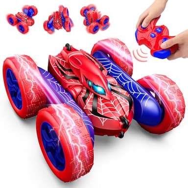 Dreamlandia Coche Teledirigido Niños 3 4 5 6 7 8 Años, Monster Truck Juguetes Niños 3-12 Años, Regalo Niño 3-9 Años, Juguete para Niños, Coche RC Regalos para Niños - Regalo Navidad Niño