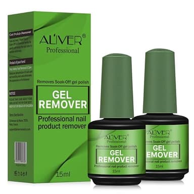 Magic Remover, 2 Pcs Quita Esmalte Semipermanentes Para Uñas， Removedor de esmalte de uñas Magic Gel para quitar el esmalte de uñas rápido y fácil