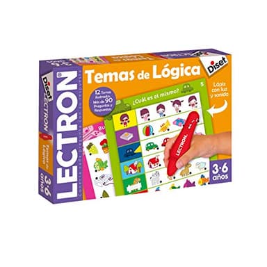Diset - Lectron Lapiz Temas De Logica, Juego educativo de asociar preguntas y respuestas a partir de 3 años