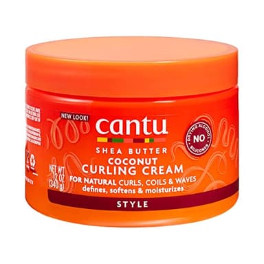 Crema de manteca de karité Cantu para un rizado natural del cabello 340 g