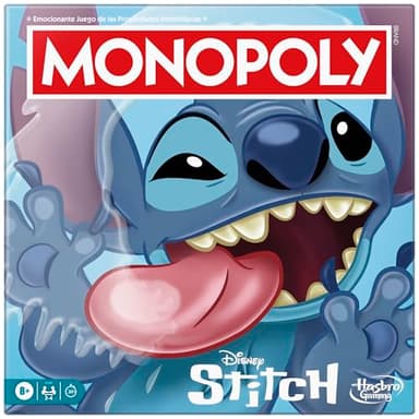 Juego de Mesa Monopoly Edición Disney Stitch - Versión en español
