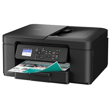 Brother DCPJ1360DW Impresora Multifunción de Tinta, con Conexión WiFi, WiFi Direct, y Dispositivos Móviles, ADF e Impresión Automática a Doble Cara, Negro