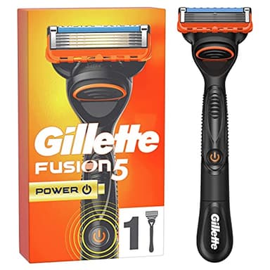 Gillette Fusion 5 Power Maquinilla de Afeitar Hombre con Hojas Antifricción (el embalaje puede variar)
