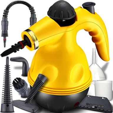 Retoo Multiuso Limpiador a Vapor 450 ml 3,5 Bar 900W, Vaporeta de Mano Limpieza Hogar, Limpiadora de Vapor Tapicería, Eliminación de Manchas, para Alfombras, Sofá, Cortinas, Asientos Coche