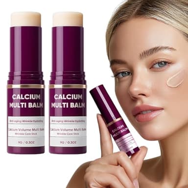 YUPZAR 2 Piezas de Barra Antiarrugas Voluminizadora,Con Efecto Hidratante y Antienvejecimiento con Colágeno, Para Ojos, Cuello y Rostro, Unisex, Regalo para Mujeres