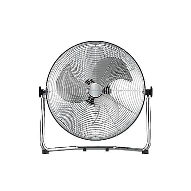 Cecotec Ventilador Industrial EnergySilence 4300 Pro. 110 W, 3 Aspas Metálicas de 18" (45 cm), 3 Velocidades, Motor de Cobre, Inclinación Ajustable, Acabado Cromado