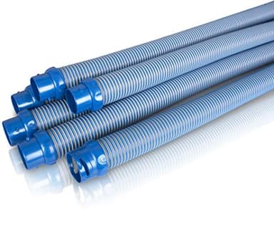 Zodiac W78055 - Juego de 6 Secciones de Mangueras Twist Lock, 6 x 1 m, para Limpiafondos de Piscina Hidráulicos, Color Azul