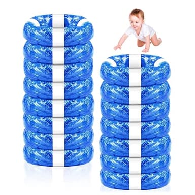 Alitree 15 Piezas Recambios Cubos de Pañales, Recambios para Papelera de Pañales, Compatibles con la Mayoría de Cubos de Pañales, Económico y Práctico