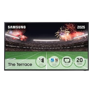 Samsung TV 55 Pulgadas The Terrace 4K Smart TV, TV para Exterior, Quantum Matrix Technology Slim, Pantalla antirreflejos y Resistente al Agua y Polvo