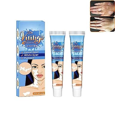 Crema de terapia de vitíligo Parches blancos en la crema de tratamiento de la piel Crema de vitíligo para reducir las manchas blancas Pomada de alivio de vitíligo Mejorar la pigmentación de la piel