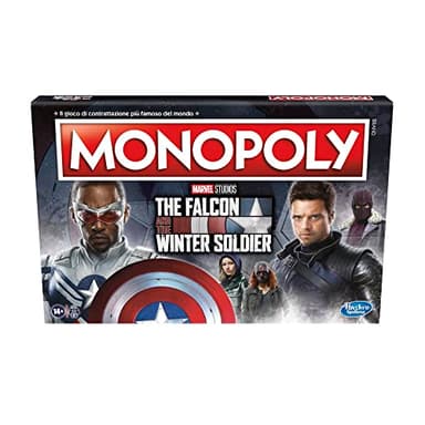 Monopoly: Edición Inspirada en la Serie de televisión The Falcon and The Winter Soldier de Marvel Studios