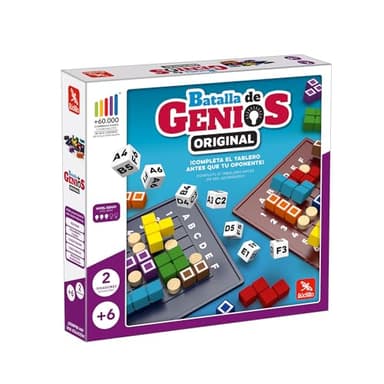 Ludilo - Batalla De Genios Original | Juego de Mesa 6 Años | Juguetes niños 6 años | Juegos De Mesa | Juegos para niños | Regalos para Niños