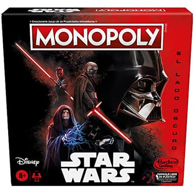 Star Wars Monopoly Dark Side en Castellano