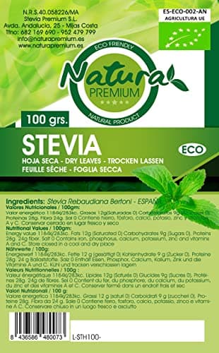 Natura Premium Stevia - Hoja 100 g