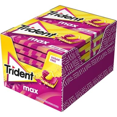 Trident Pack de chicles de sabor frambuesa y limón 276 g