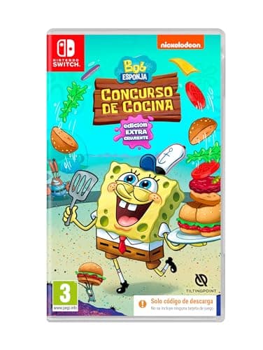 Bob Esponja: Concurso de Cocina - Edición Concurso Extra (Código de descarga del juego en la caja) - Switch