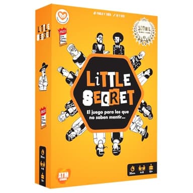 Little Secret - Juegos de Mesa - Gran Premio del Juego 2022 - Juegos de Palabras, Misterio y Diversión - Juego con Amigos y Familia - Adultos y niños - Regalo Original
