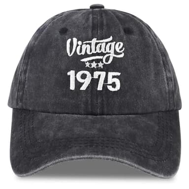 Rebundex Regalos Originales para Hombre 50 Cumpleaños Gorras de Hombre Beisbol Regalo Hombre Cumpleaños 50 Años, Regalo Abuelo Regalos para Padres Navidad