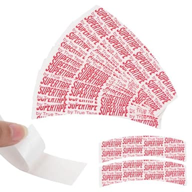 Nivofu 36 Unids Cinta Adhesiva Peluca, Invisible Peluca Cinta Adhesiva de Doble Cara, Cinta Adhesiva para Pelucas y Prótesis Lace Front, Cinta de Peluca Delantera de Encaje Cinta de Pegar Pelucas