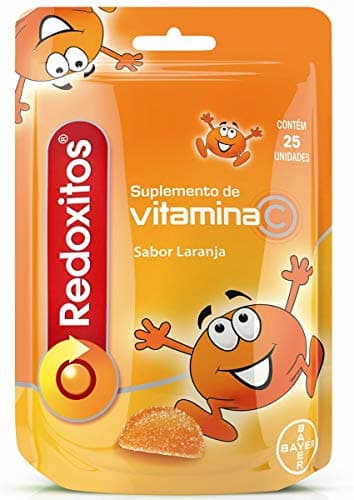 Vitamina C Redoxitos para Niños Ayuda a Mejorar sus Defensas Inmunitarias y la Absorción de Hierro, 25 Perlas Blandas