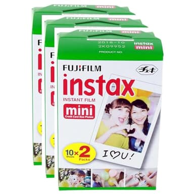 Instax - Fujifilm Mini película Bundle Pack (60 Disparos)