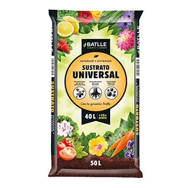 Sustrato Universal 50l. - Plantas de interior y exterior