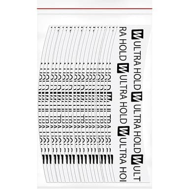 Walker Tape - Pack de 36 cintas adhesivas de fijación extrafuerte Ultra Hold con contorno en forma de C