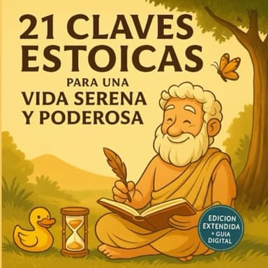 21 Claves Estoicas para una Vida Serena y Poderosa Edición Extendida + Guía interactiva: Mini guía práctica para aplicar el estoicismo a tu vida: ... calma tus emociones, mejora tus decisiones.