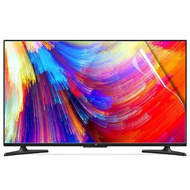 Protector de pantalla antirreflejo para TV, película con filtro de luz azul, protección contra la radiación, antimiopía y alivia la fatiga visual para televisores LCD/LED/OLED y QLED 4K HD de 75" y 4