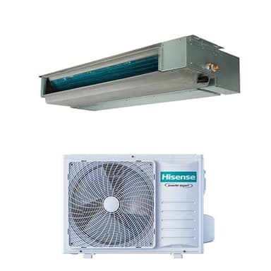 Climatizador canalizado Hisense serie Super ADT52UX4RCL8 18000 BTU Inverter A++ en R32