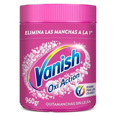 Vanish Oxi Action - Quitamanchas en Polvo, Sin Lejía - 960gr