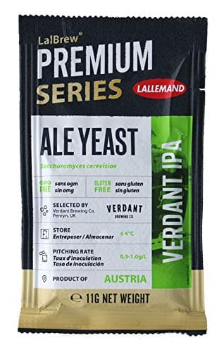 Lalbrew Verdant IPA - Levadura para elaborar cerveza (11 gramos)