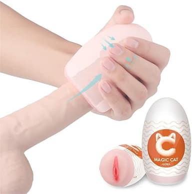 Māstừrbádør Hombre Realista Silicona Huevo, Masculino, Māstừrbádøres para Hombres Manual