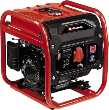 Einhell Generador eléctrico (gasolina) TC-IG 1100 (máx. 1100 W, depósito de 6,5 l, enchufe de 230 V, nivel de potencia sonora 95 dB, bastidor, interruptor de sobrecargas, fusible de falta de aceite)